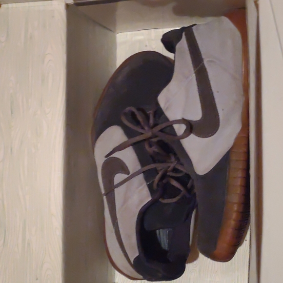 Nike Other - Blue and gray suede Nikes